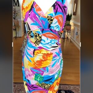 Ralph Lauren Colorful Floral Dress